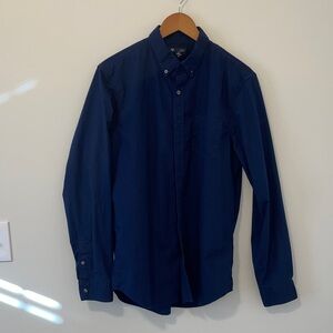 GAP Men's Navy Button Down Shirt